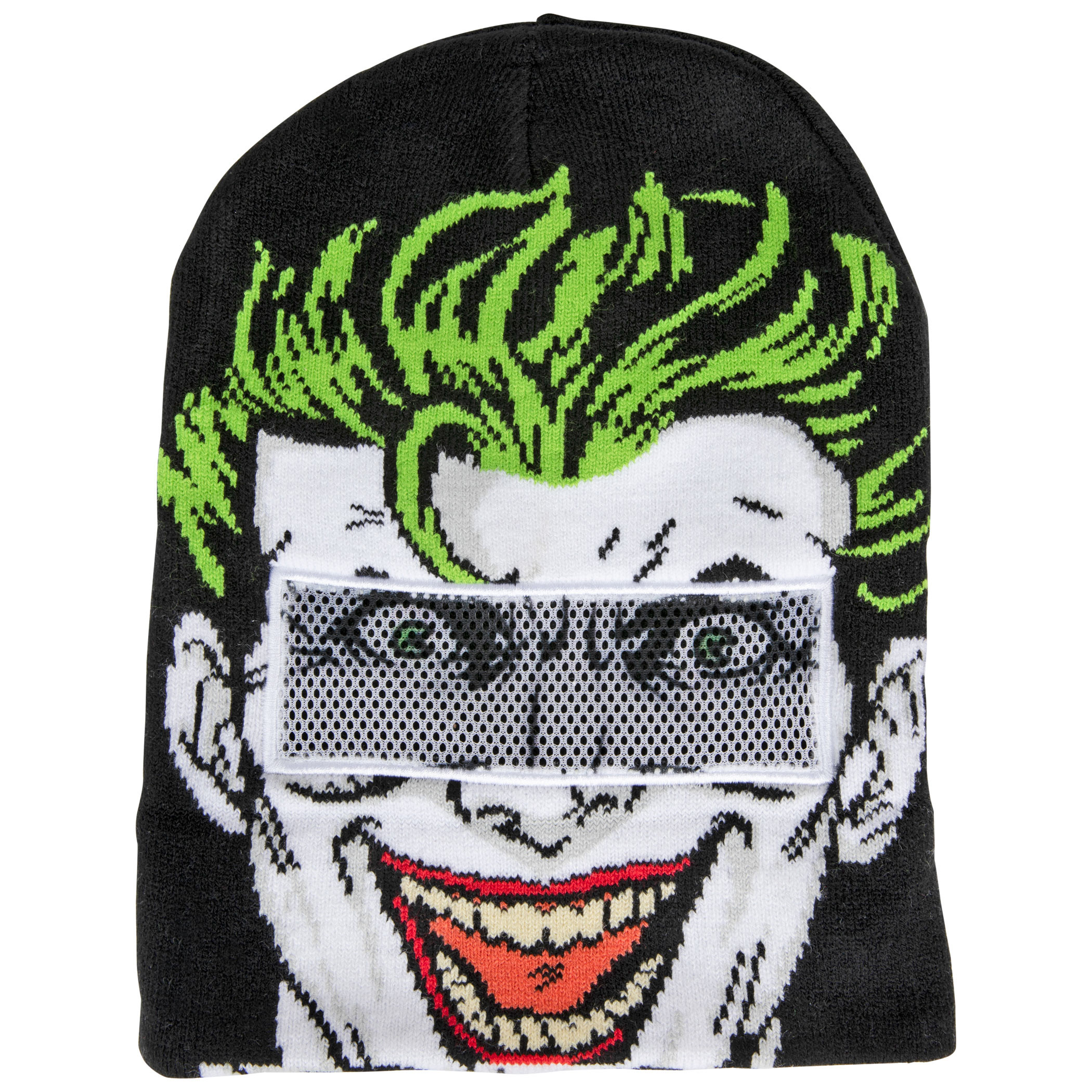Joker Face Costume Pull Down Mask Beanie